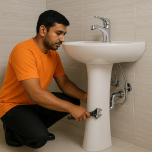 basin installation service