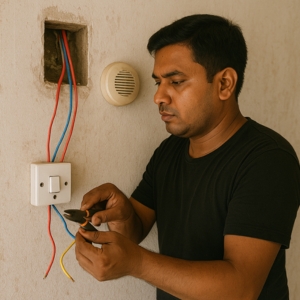 door bell electrical connection service
