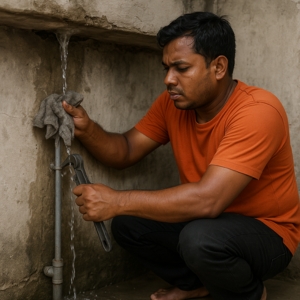 pipe leakage issue fix