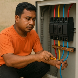 main panel board connection service