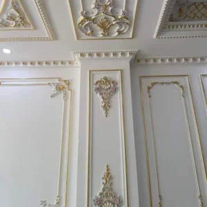 Wall boarder gypsum design
